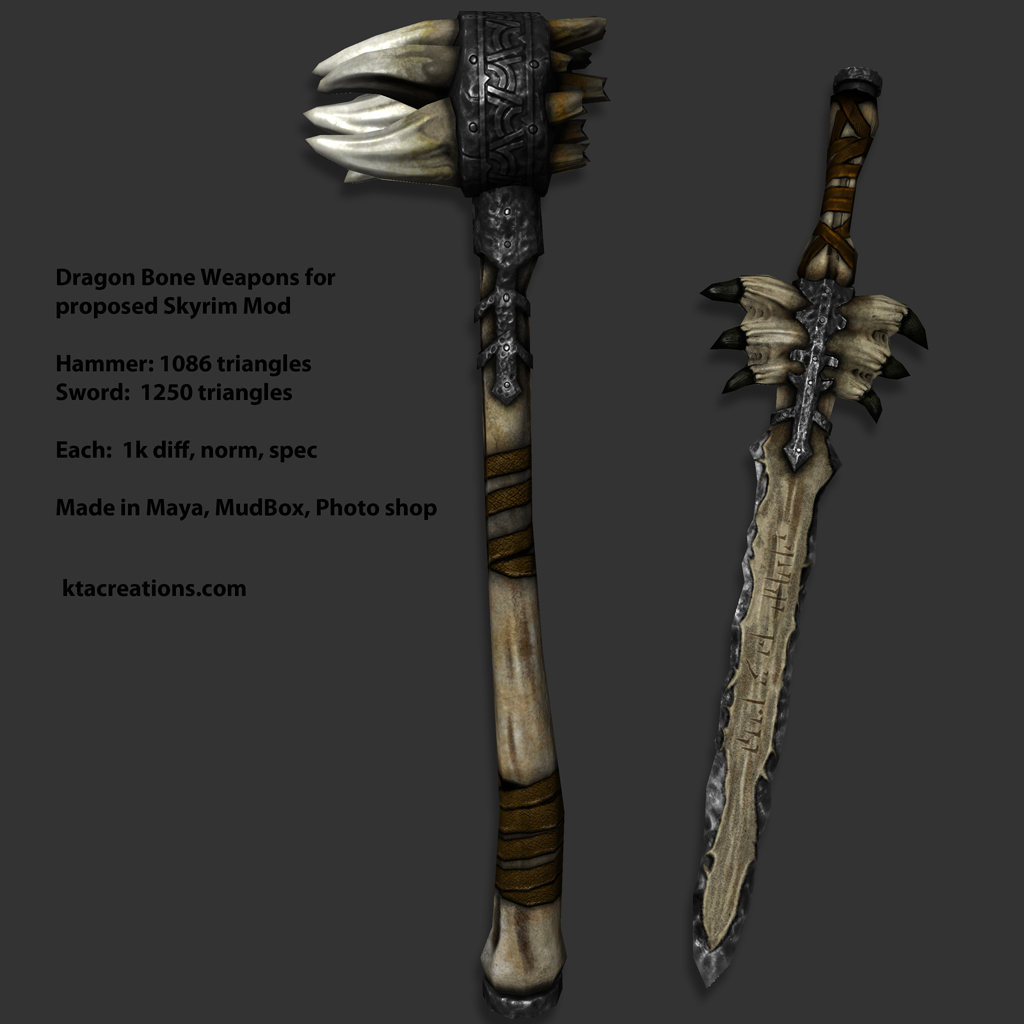 skyrim dragon scale weapons